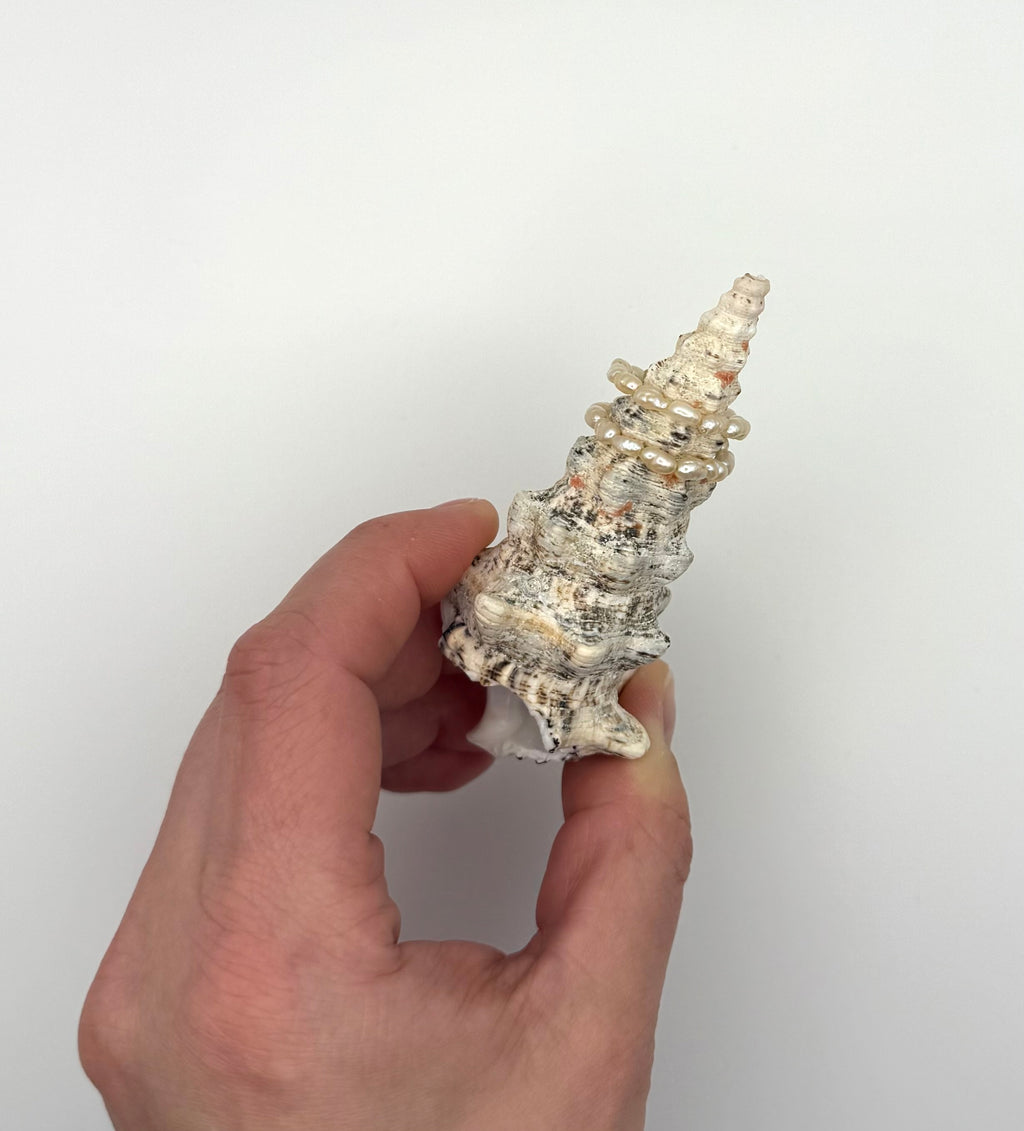 Blush Süßwasserperlenring