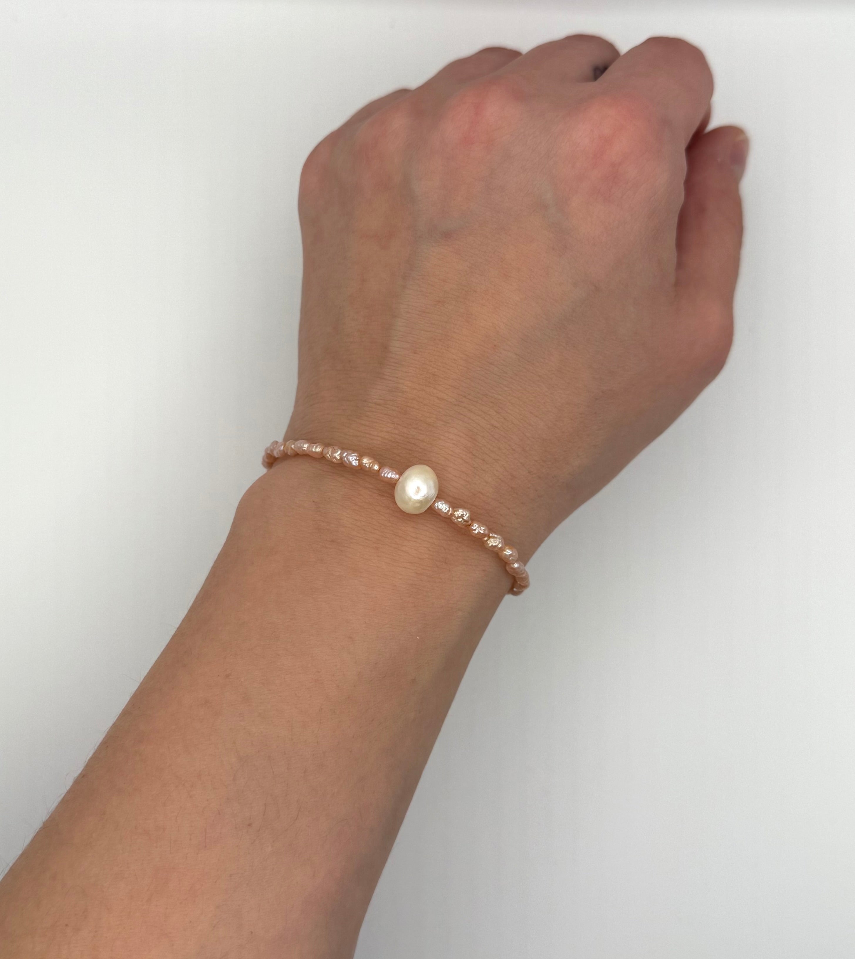 Rose Pearl Armband