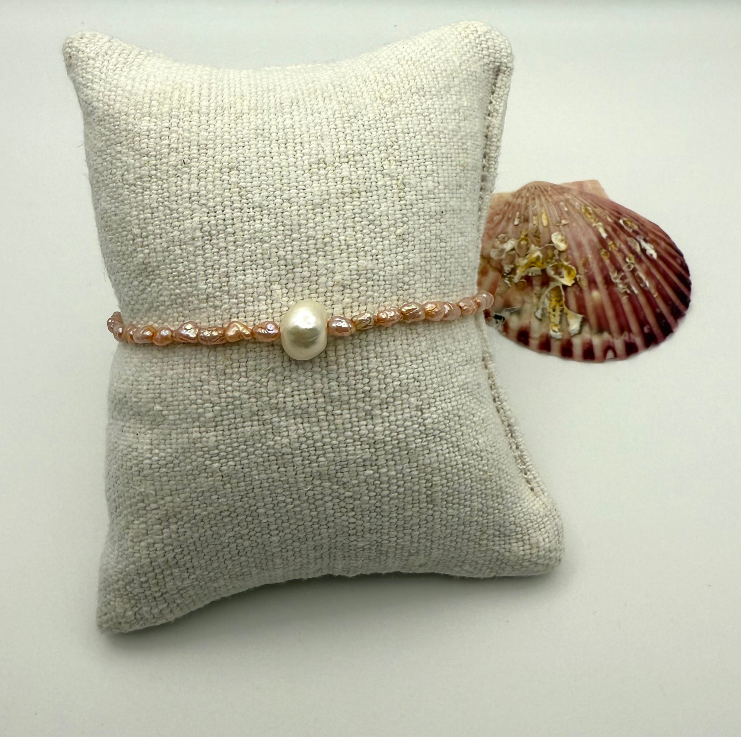 Rose Pearl Armband
