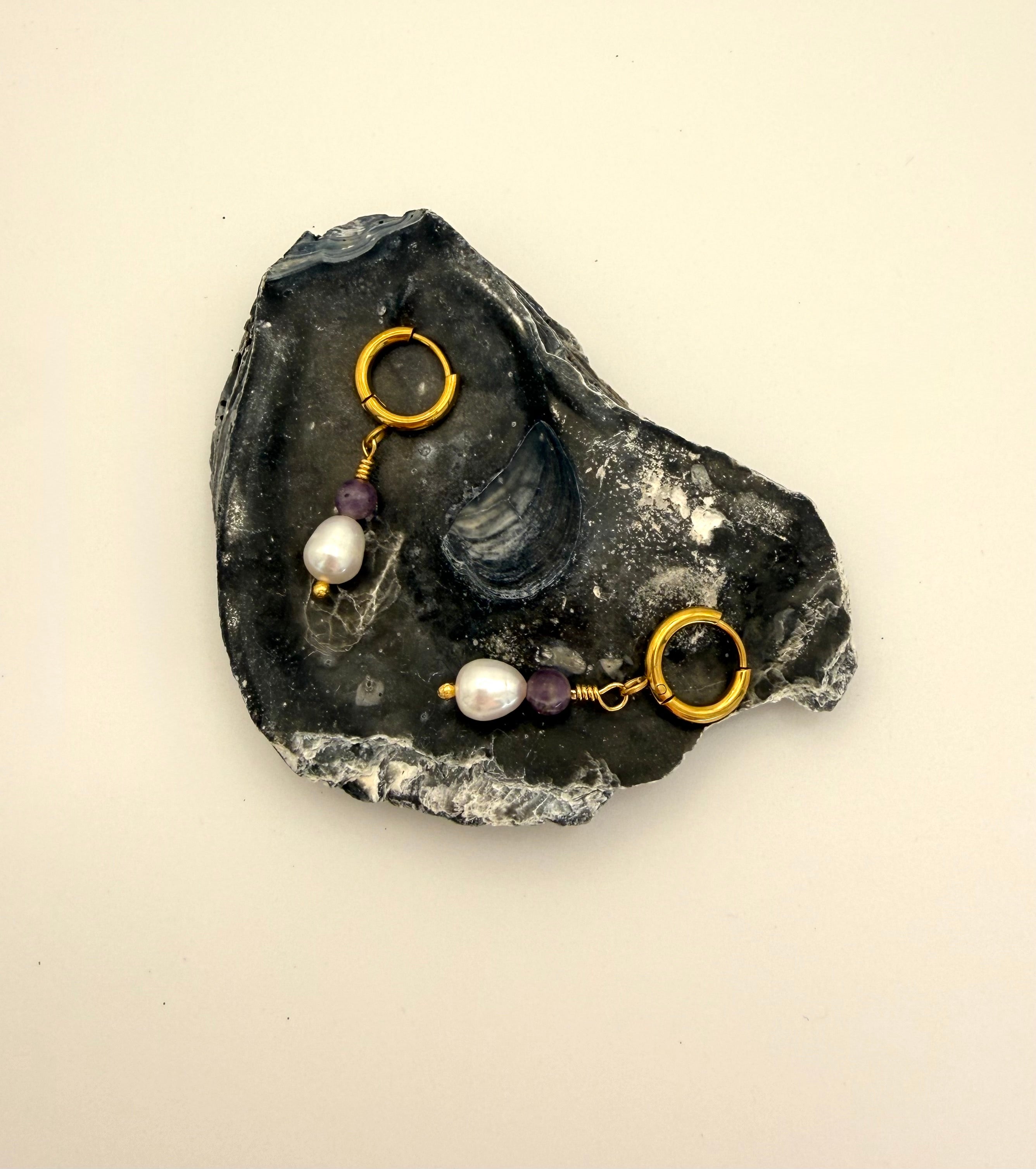 Aura Stone Ohrringe