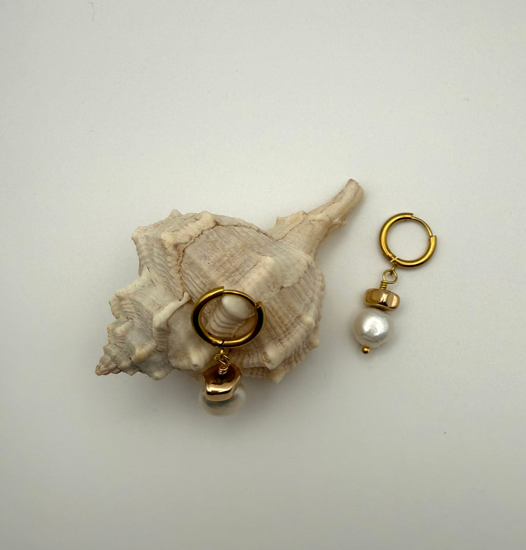 Sun Kissed Pearl Ohrringe