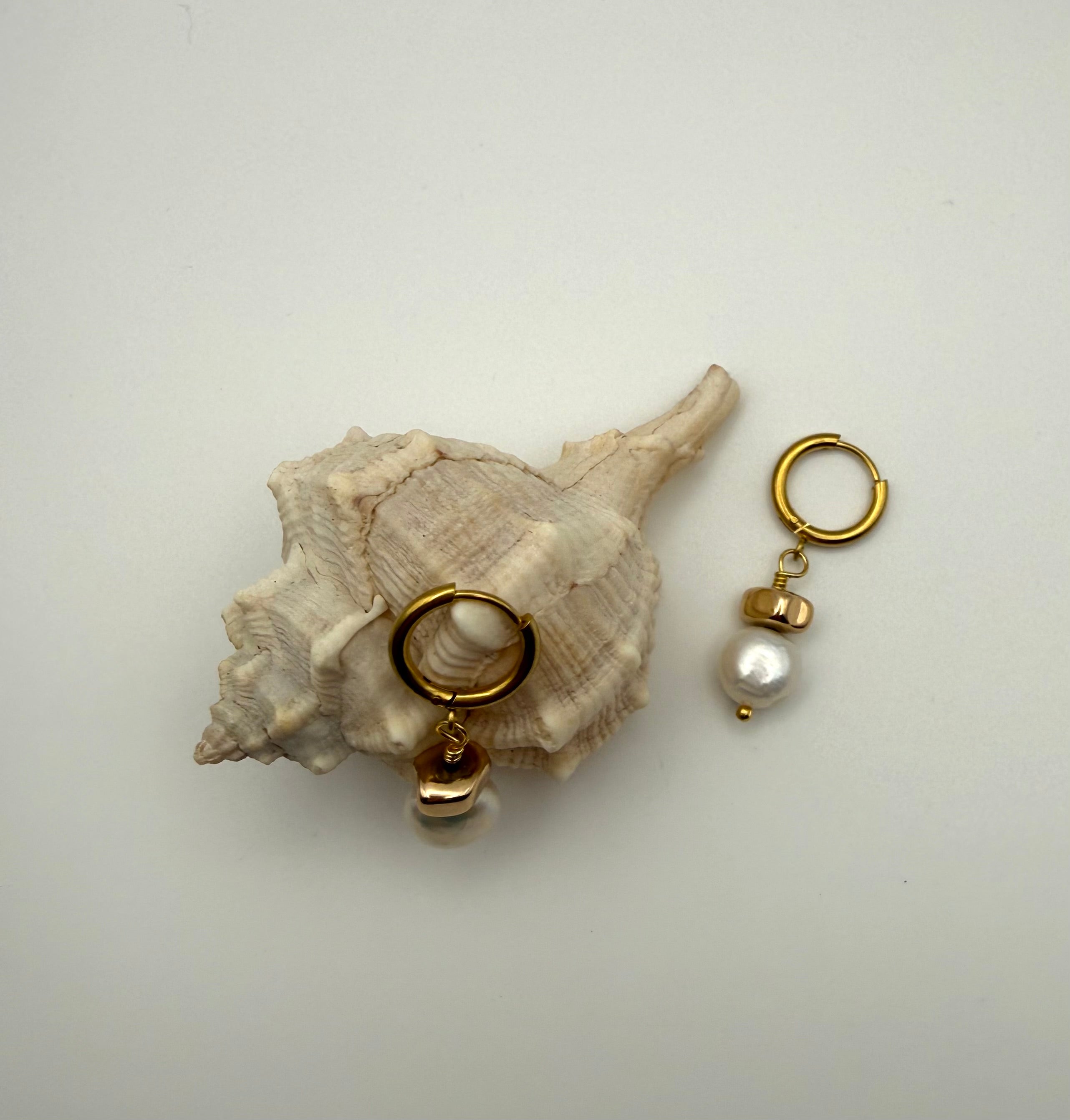 Sun Kissed Pearl Ohrringe