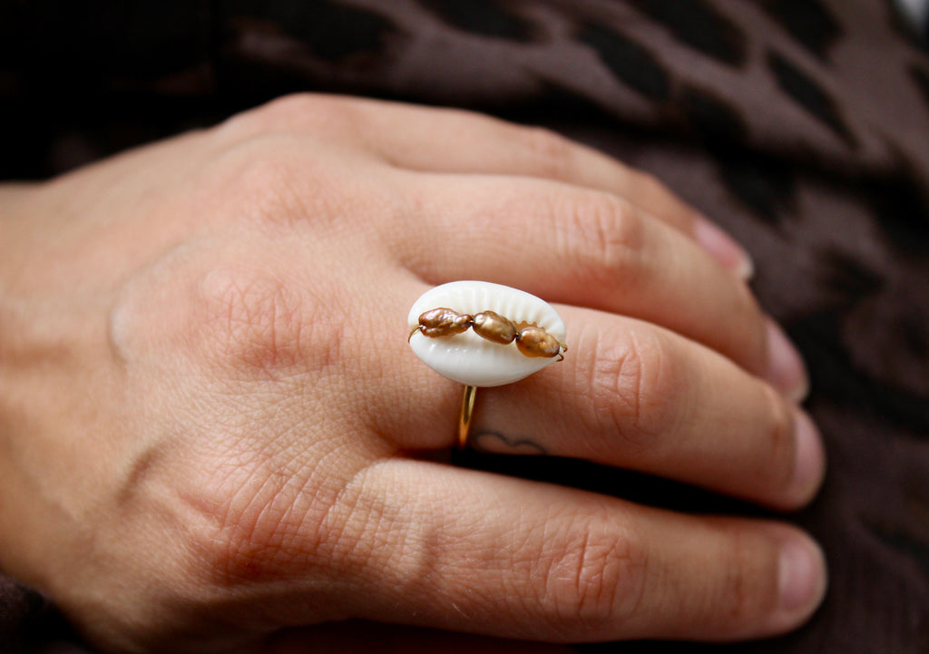 Kauri Pearl Ring