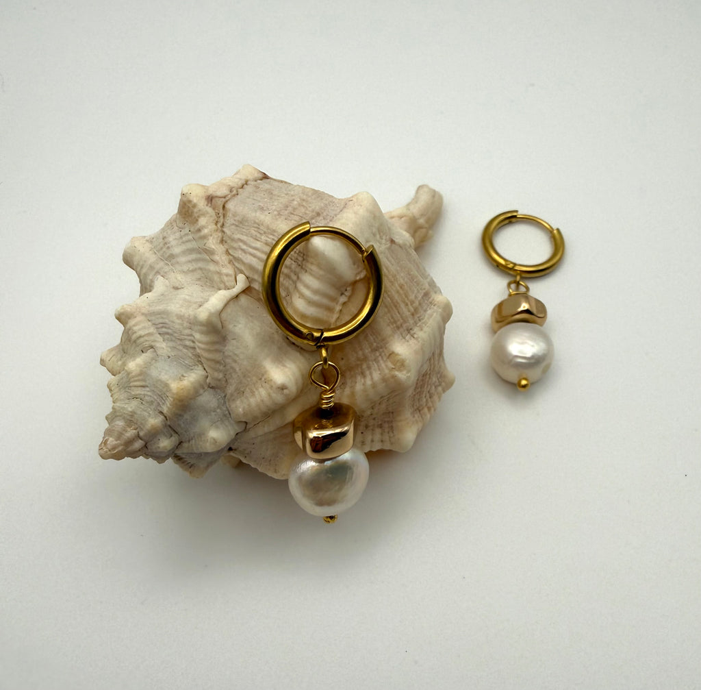 Sun Kissed Pearl Ohrringe