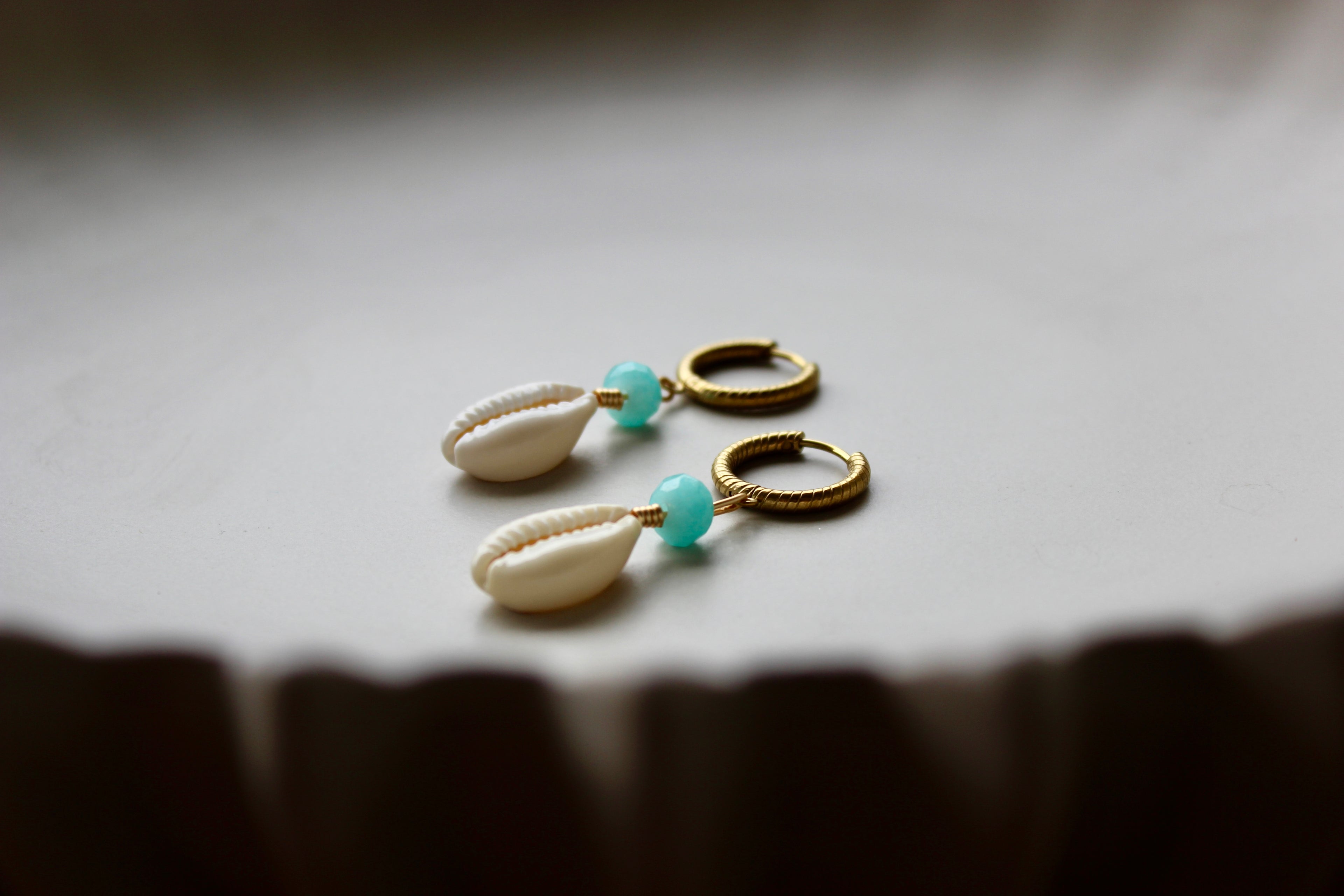 Ocean Whisper Hoops