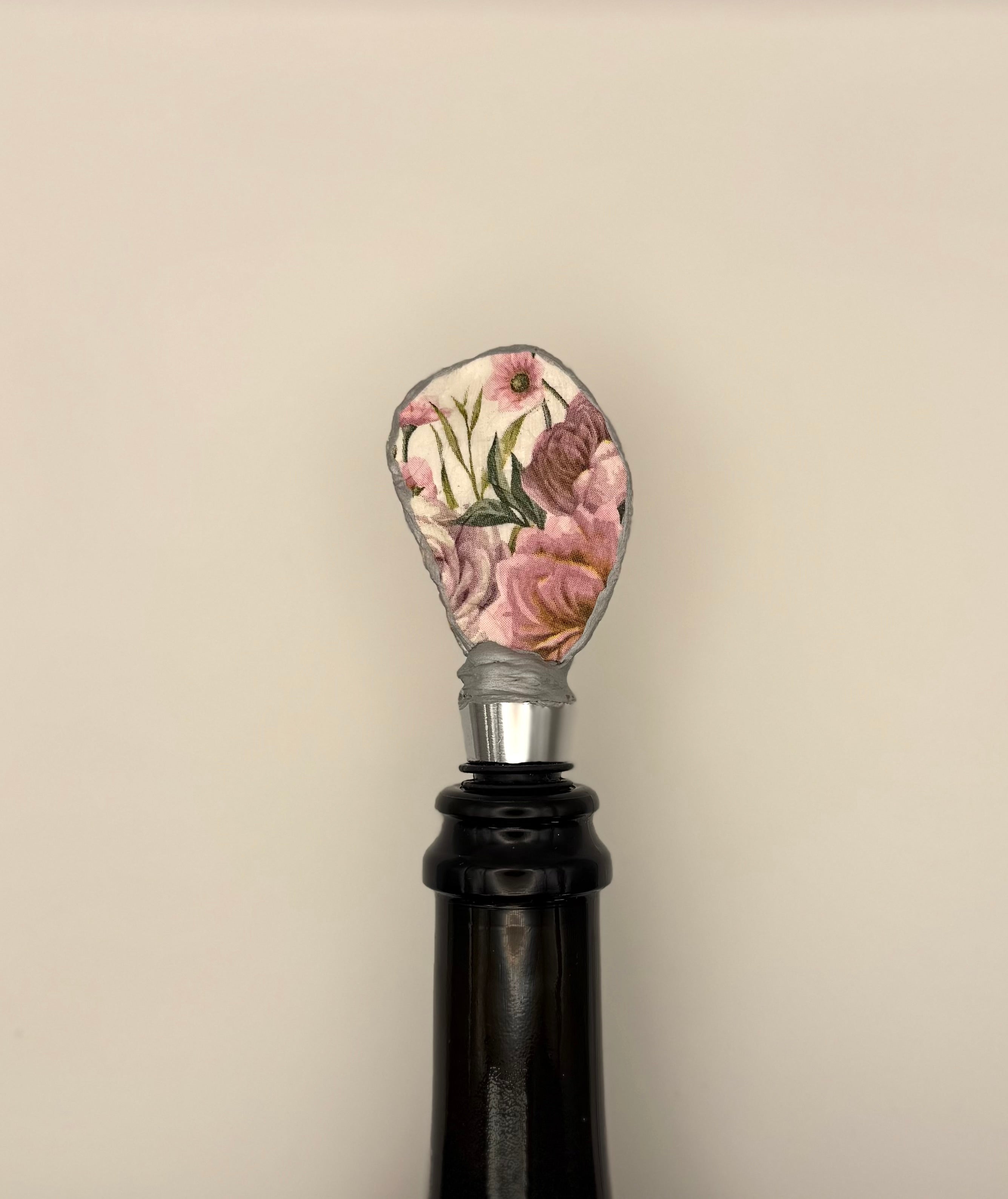 Weinkorken rosa Rose