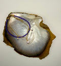 Lilac Pearl Glow Fußkettchen