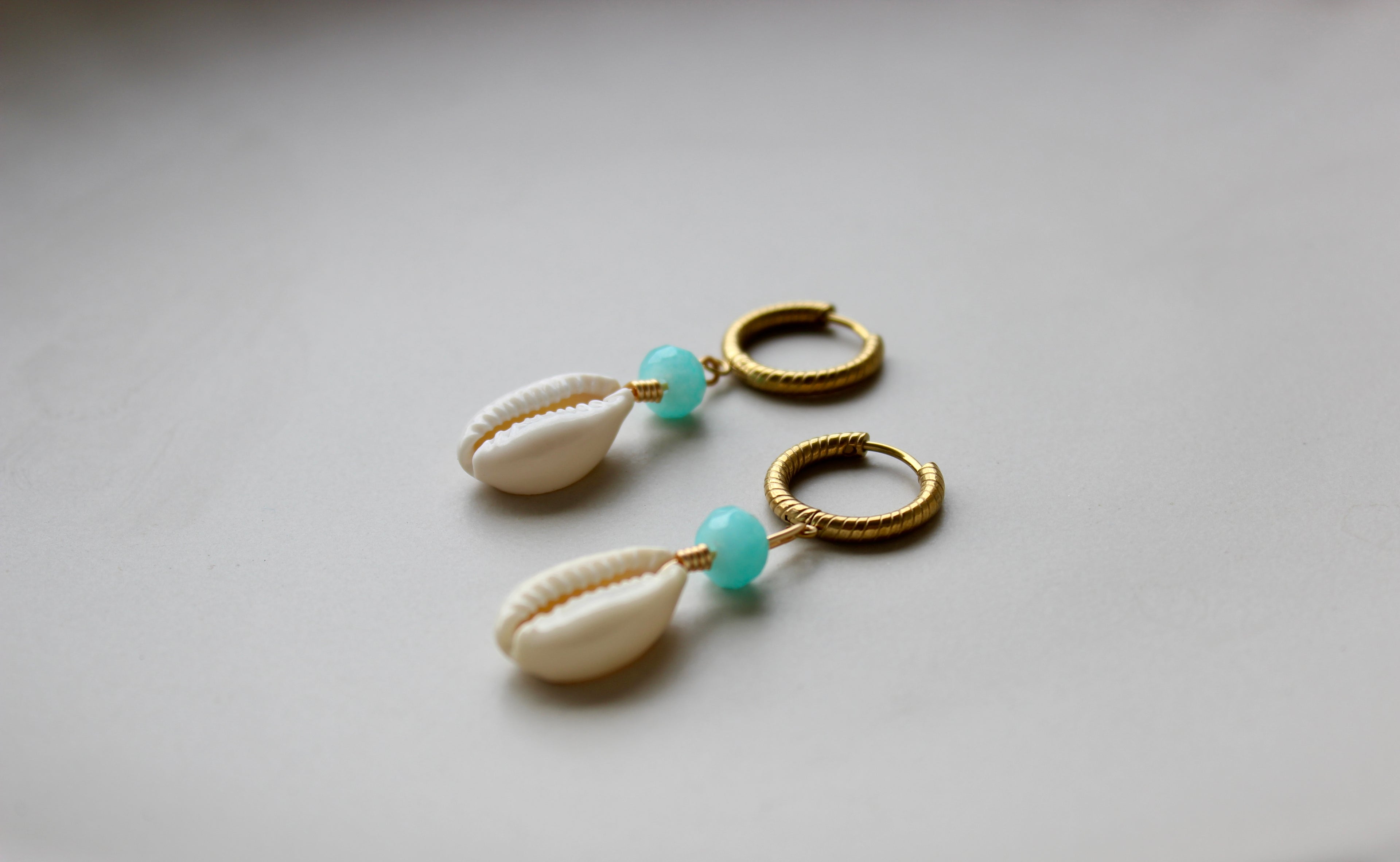 Ocean Whisper Hoops
