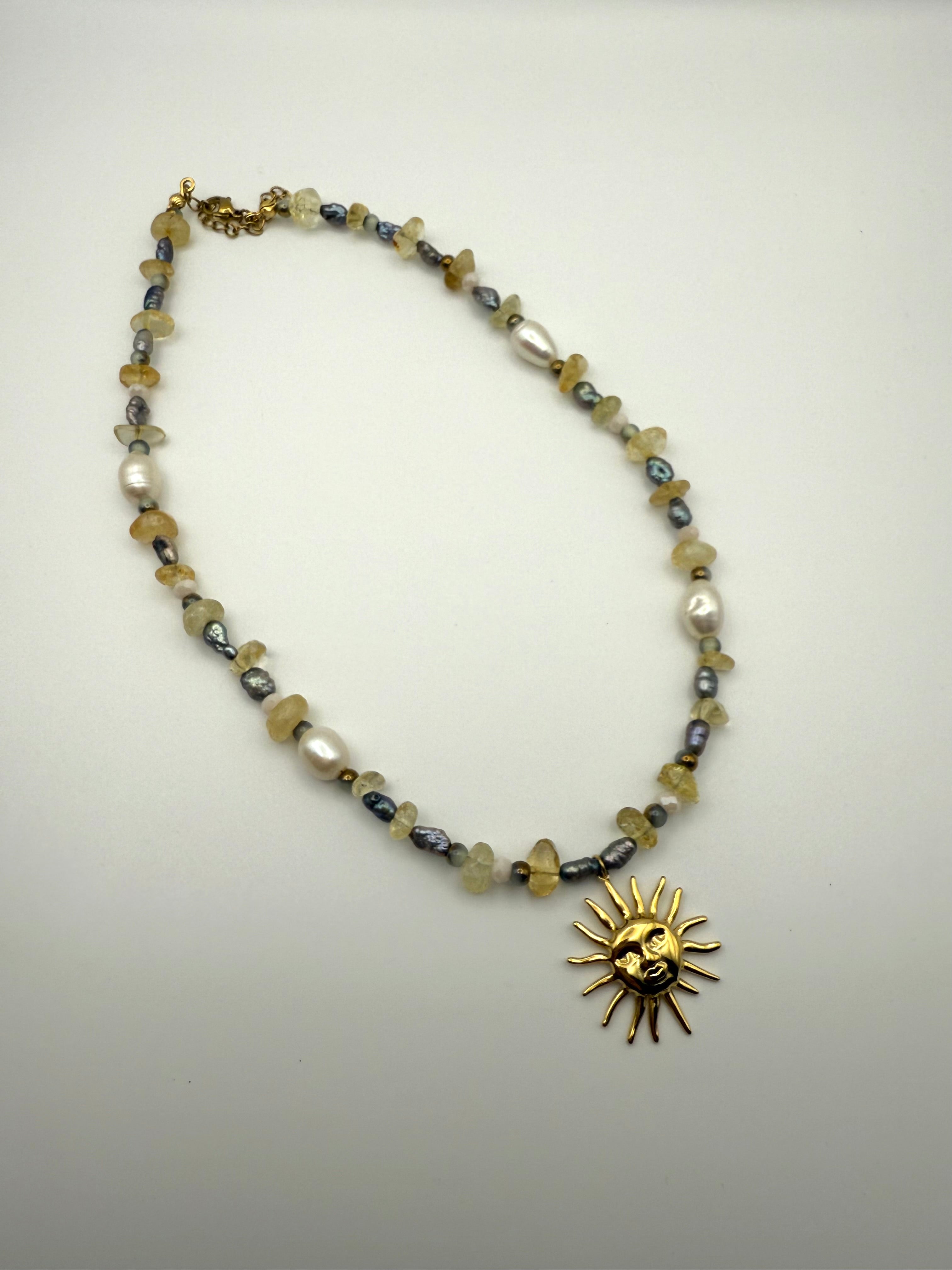 Golden Tide Halskette